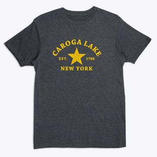 Caroga Lake New York Star Premium T-Shirt