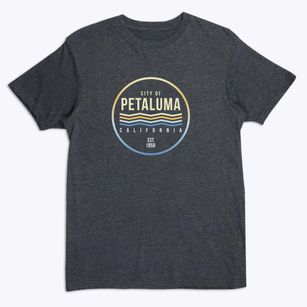Petaluma California Color Fade Premium T-Shirt