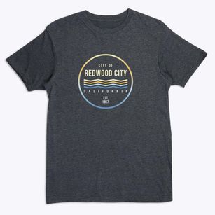 Redwood City California Color Fade Premium T-Shirt