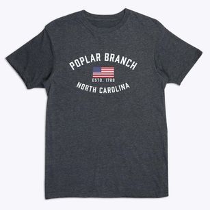 Poplar Branch North Carolina Patriot Premium T-Shirt