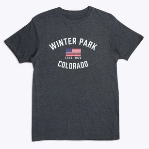 Winter Park Colorado Patriot Premium T-Shirt