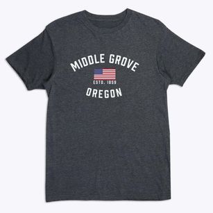 Middle Grove Oregon Patriot Premium T-Shirt