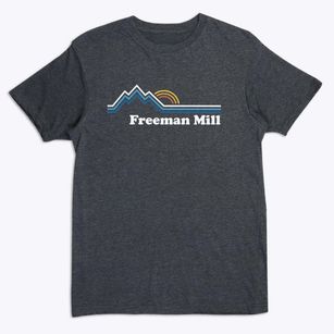 Freeman Mill North Carolina Mountain View Premium T-Shirt