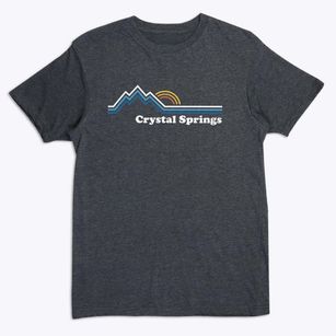 Crystal Springs West Virginia Mountain View Premium T-Shirt