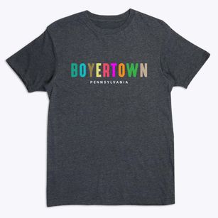 Boyertown Pennsylvania Color Pop Premium T-Shirt