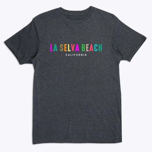 La Selva Beach California Color Pop Premium T-Shirt