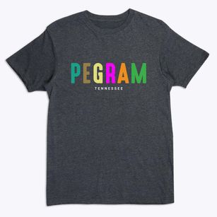 Pegram Tennessee Color Pop Premium T-Shirt