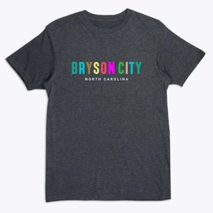 Bryson City North Carolina Color Pop Premium T-Shirt
