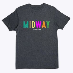 Midway Louisiana Color Pop Premium T-Shirt