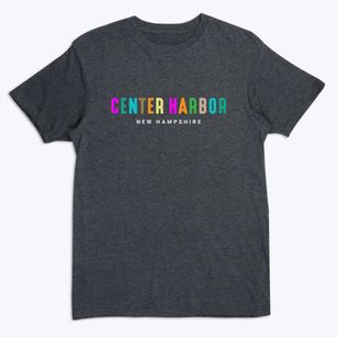 Center Harbor New Hampshire Color Pop Premium T-Shirt