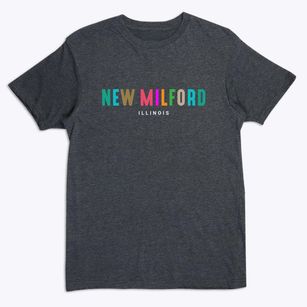 New Milford Illinois Color Pop Premium T-Shirt