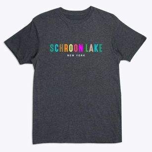 Schroon Lake New York Color Pop Premium T-Shirt
