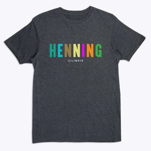 Henning Illinois Color Pop Premium T-Shirt