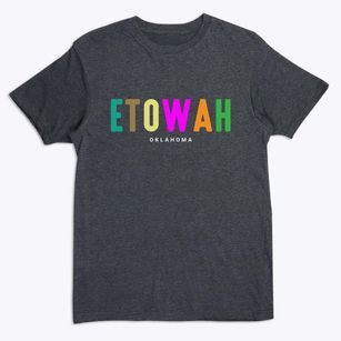 Etowah Oklahoma Color Pop Premium T-Shirt
