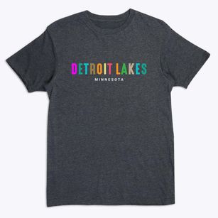 Detroit Lakes Minnesota Color Pop Premium T-Shirt
