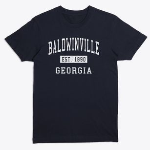 Baldwinville Georgia Classic Established Premium T-Shirt