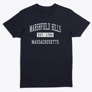 Marshfield Hills Massachusetts Classic Established Premium T-Shirt