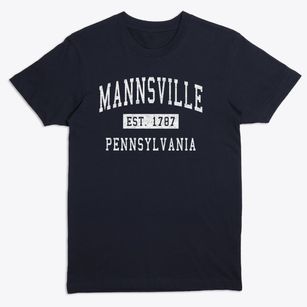 Mannsville Pennsylvania Classic Established Premium T-Shirt