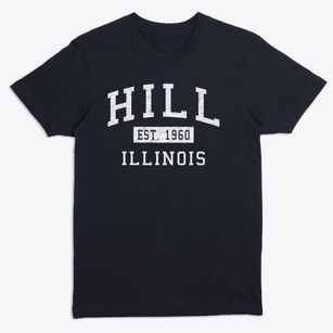 Hill Illinois Classic Established Premium T-Shirt