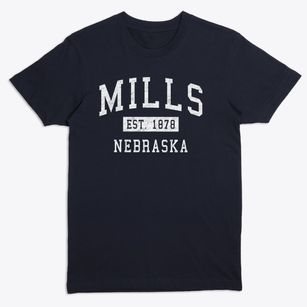 Mills Nebraska Classic Established Premium T-Shirt