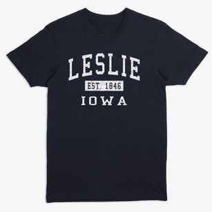 Leslie Iowa Classic Established Premium T-Shirt