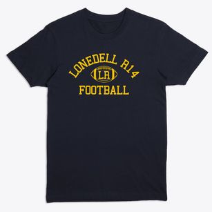 Lonedell R14 School Classic Football Premium T-Shirt