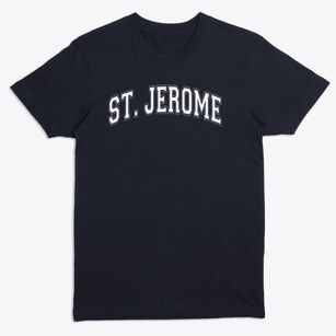 St Jerome Parish Varsity Arch Premium T-Shirt