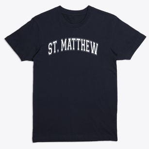 Saint Matthew School Varsity Arch Premium T-Shirt