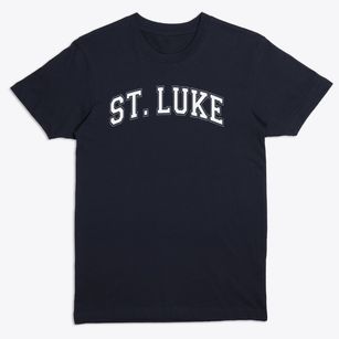 Saint Luke Lutheran School Varsity Arch Premium T-Shirt