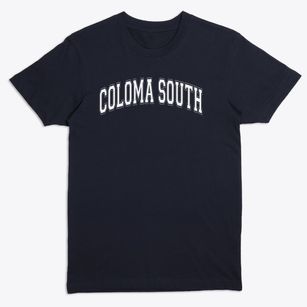 Coloma Middle School South Varsity Arch Premium T-Shirt