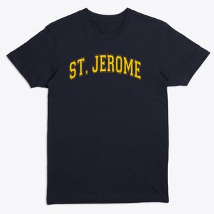 Saint Jerome Parish School Varsity Arch Premium T-Shirt