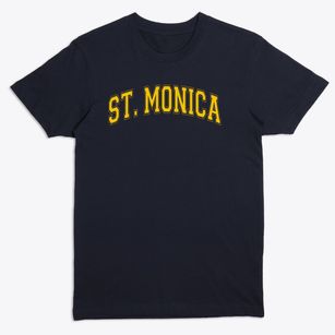 Saint Monica School Varsity Arch Premium T-Shirt