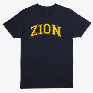 Zion Lutheran School Varsity Arch Premium T-Shirt