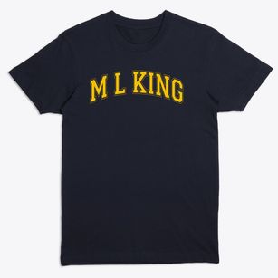 M L King Junior Elementary School Varsity Arch Premium T-Shirt