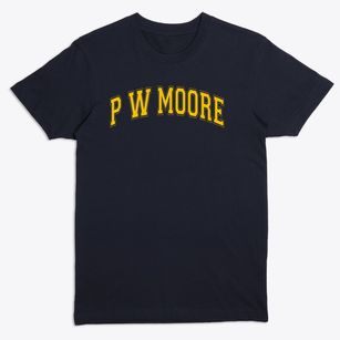 P W Moore Elementary School Varsity Arch Premium T-Shirt