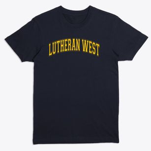 Lutheran High School West Varsity Arch Premium T-Shirt