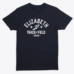 Elizabeth Elementary School Track and Field Premium T-Shirt