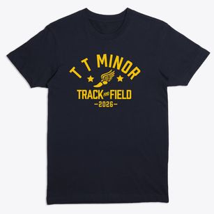 T T Minor Elementary School Track and Field Premium T-Shirt