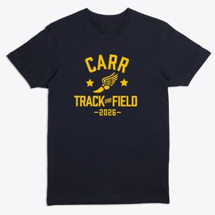 Carr Elementary School Track and Field Premium T-Shirt