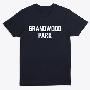 Grandwood Park Illinois Classic Block Premium T-Shirt