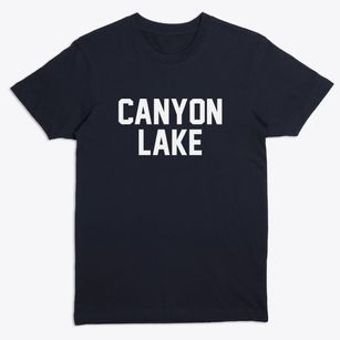 Canyon Lake Texas Classic Block Premium T-Shirt