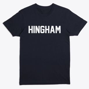 Hingham Massachusetts Classic Block Premium T-Shirt