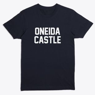 Oneida Castle New York Classic Block Premium T-Shirt