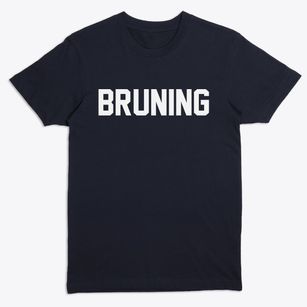 Bruning Nebraska Classic Block Premium T-Shirt