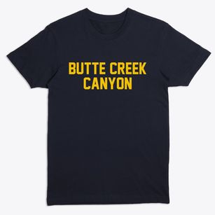 Butte Creek Canyon California Classic Block Premium T-Shirt