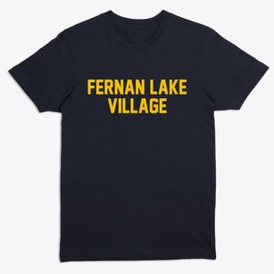 Fernan Lake Village Idaho Classic Block Premium T-Shirt