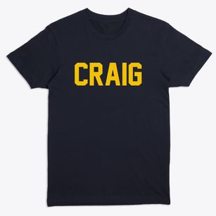 Craig Montana Classic Block Premium T-Shirt