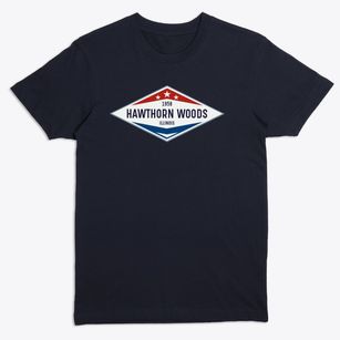 Hawthorn Woods Illinois Diamond Star Premium T-Shirt