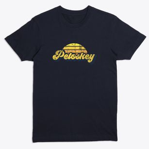 Petoskey Michigan Sublime Sunset Premium T-Shirt