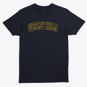 Wesley Hills New York Trendy Block Premium T-Shirt
